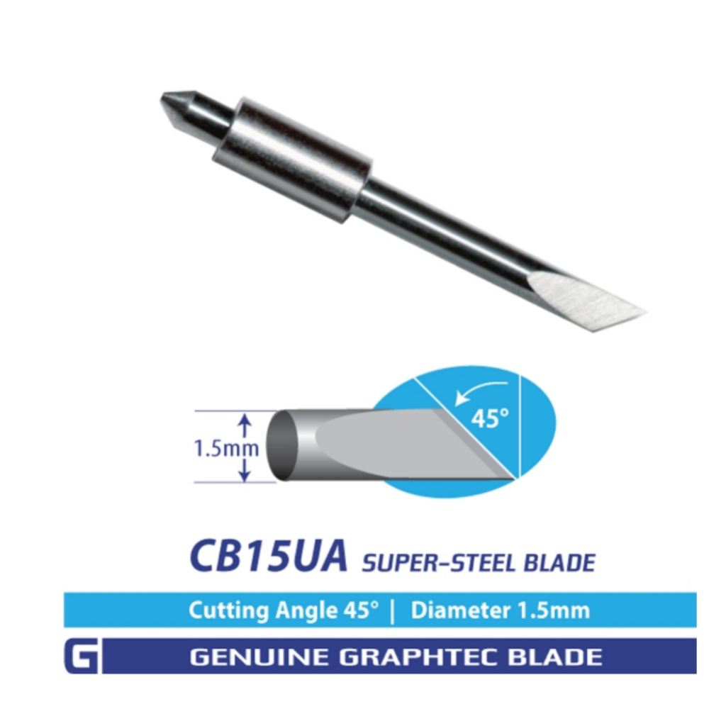 Cuchilla CB15UA Super-Steel - 45°/1,5 mm