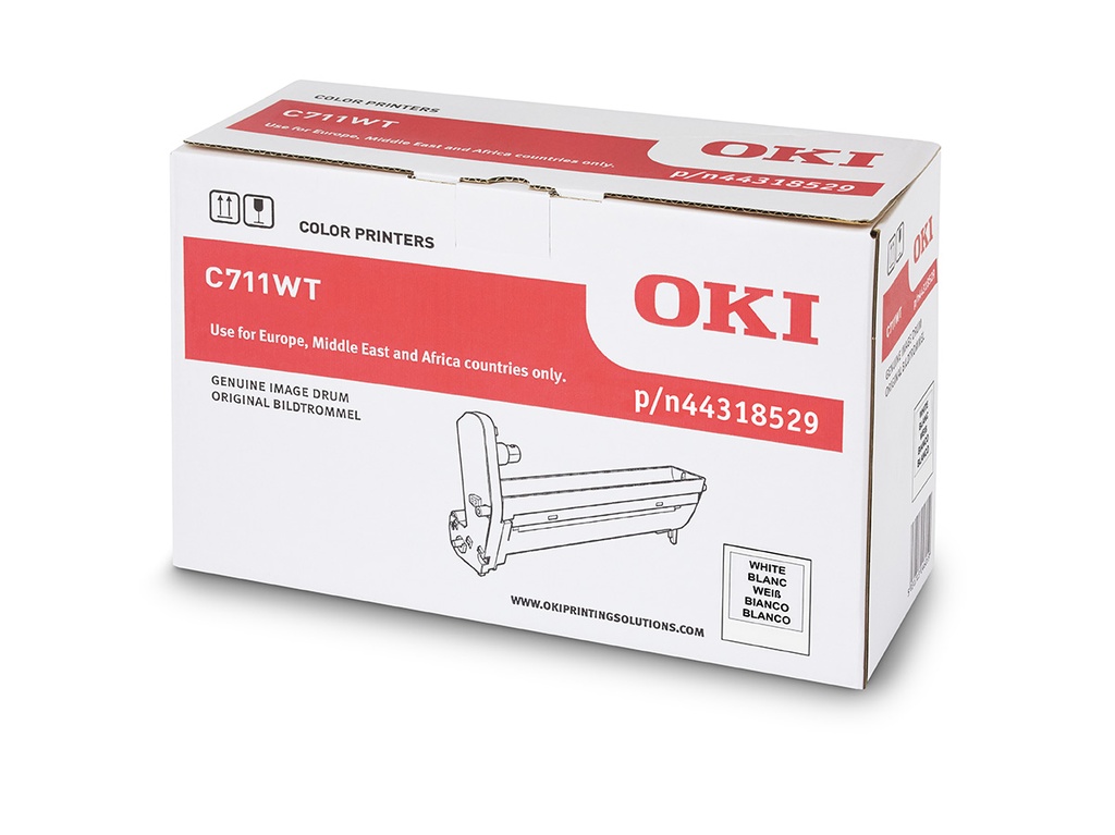 Cilindro  White Impresora OKI Serie C711