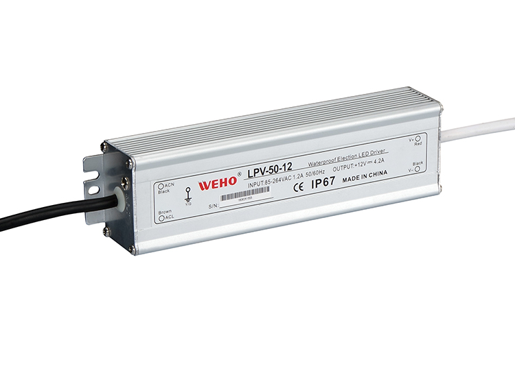 FUENTE POWER SUPLY 150W IP67 (AC85-264/150/60HZ)  12V/4.2A