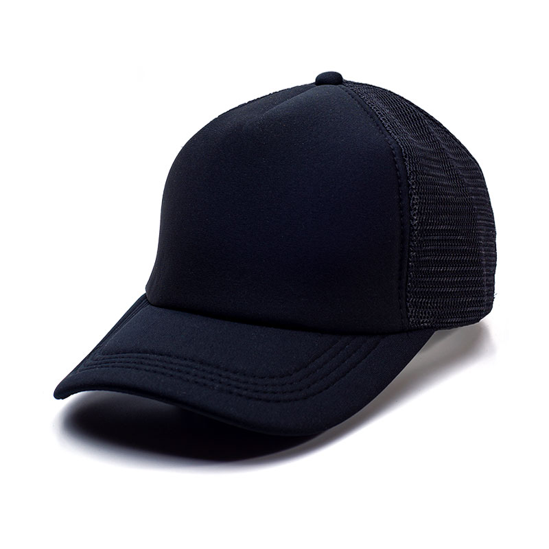 Gorras de Mallas No Sublimables - Negra (Trucker)