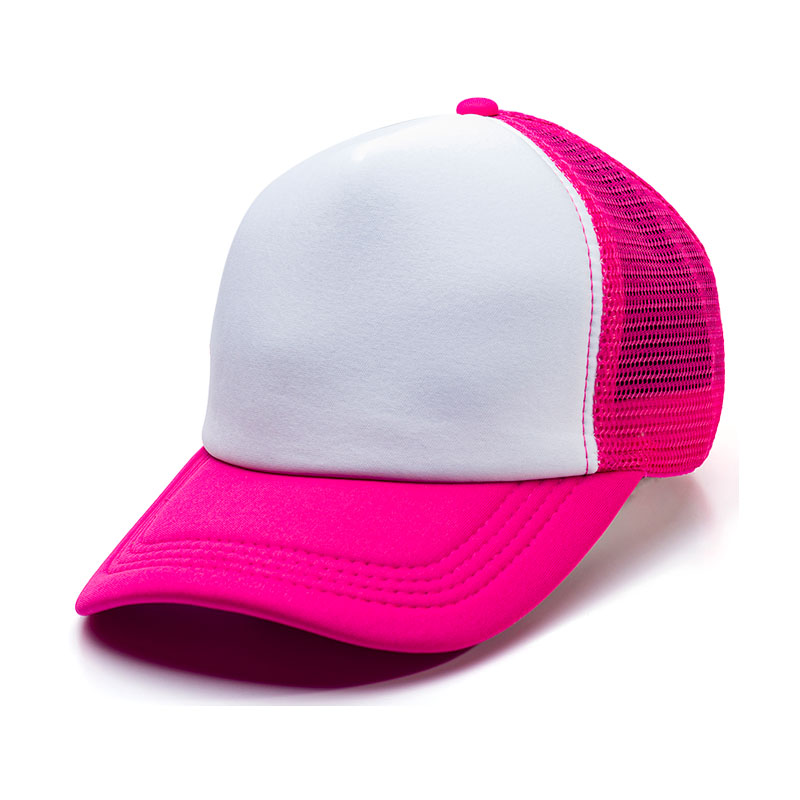 Gorras de Mallas Sublimables - Rose y Blanca (Trucker)