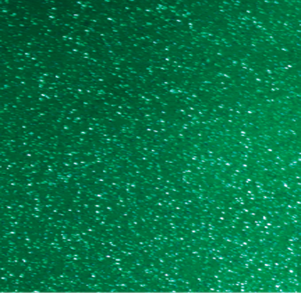 Hojas Adhesivo Siser PSV Glitter Emerald Envy - 12&quot; x 12&quot;