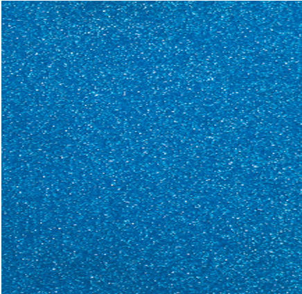 Hojas Adhesivo Siser PSV Glitter Marine Blue - 12&quot; x 12&quot;