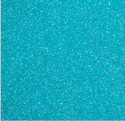 Hojas Adhesivo Siser PSV Glitter Sparkling Aqua - 12" x 12"