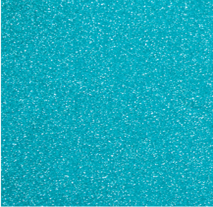 Hojas Adhesivo Siser PSV Glitter Sparkling Aqua - 12&quot; x 12&quot;