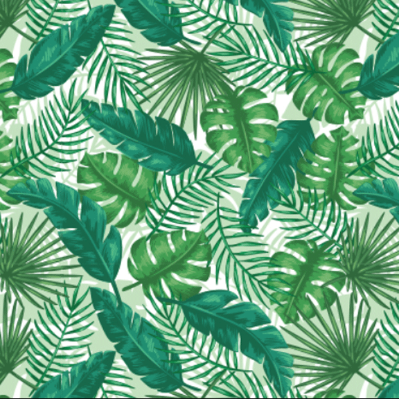 HOJA 12''X12'' VINIL TEXTIL SISER TROPICAL L. PATTERN