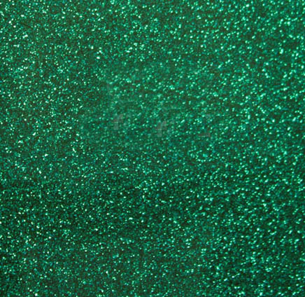 HOJA 19.75''X12'' VINIL TEXTIL SISER GLITTER ESMERALDA