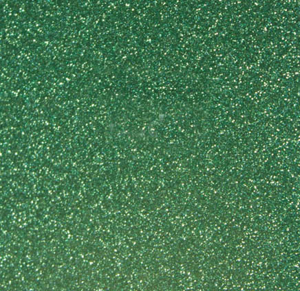 HOJA 19.75''X12'' VINIL TEXTIL SISER GLITTER JADE