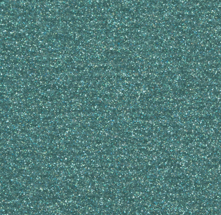 HOJA 19.75''X12'' VINIL TEXTIL SISER GLITTER MERMAID BLUE