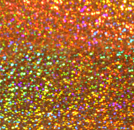 HOJA 19.75''X12'' VINIL TEXTIL SISER HOLOGRAPHIC GOLD