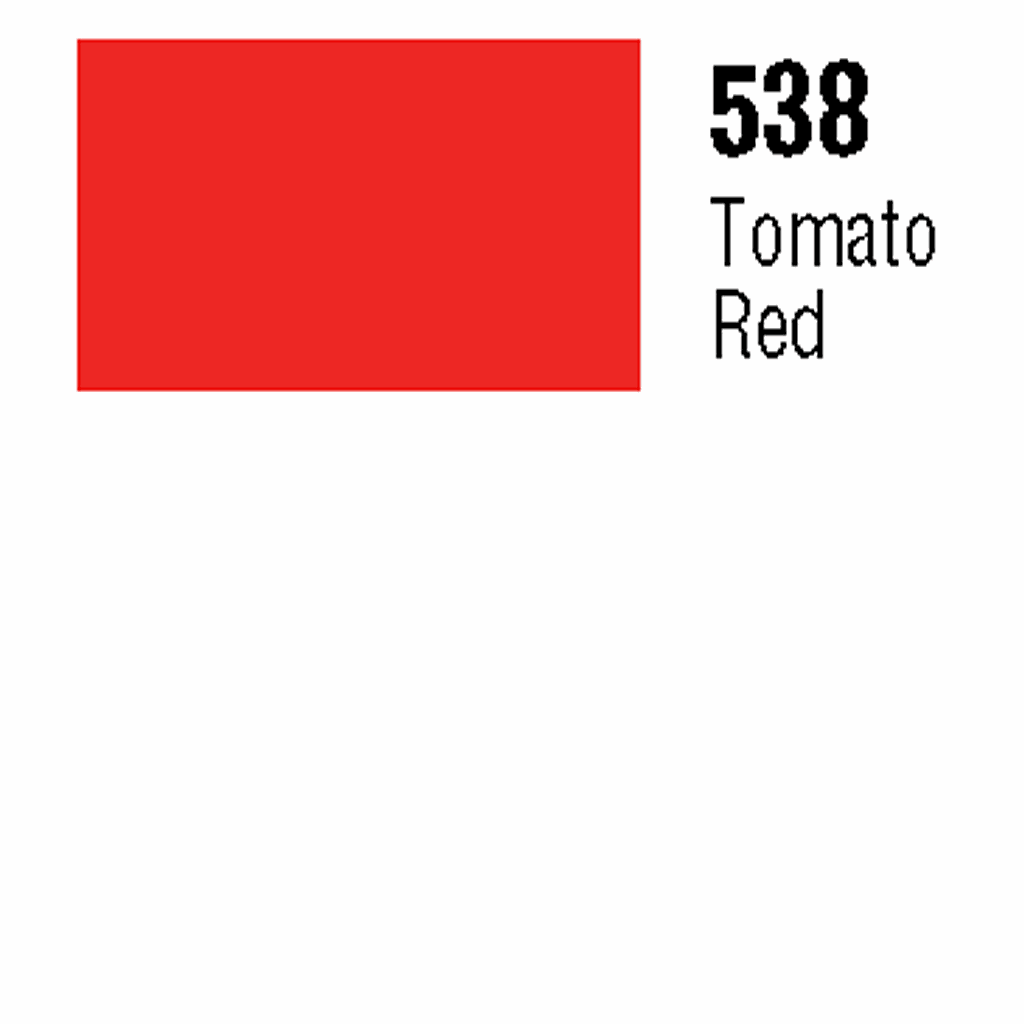 HOJAS 538-24'' VINIL DE CORTE ROJO TOMATE GEN.FORM.