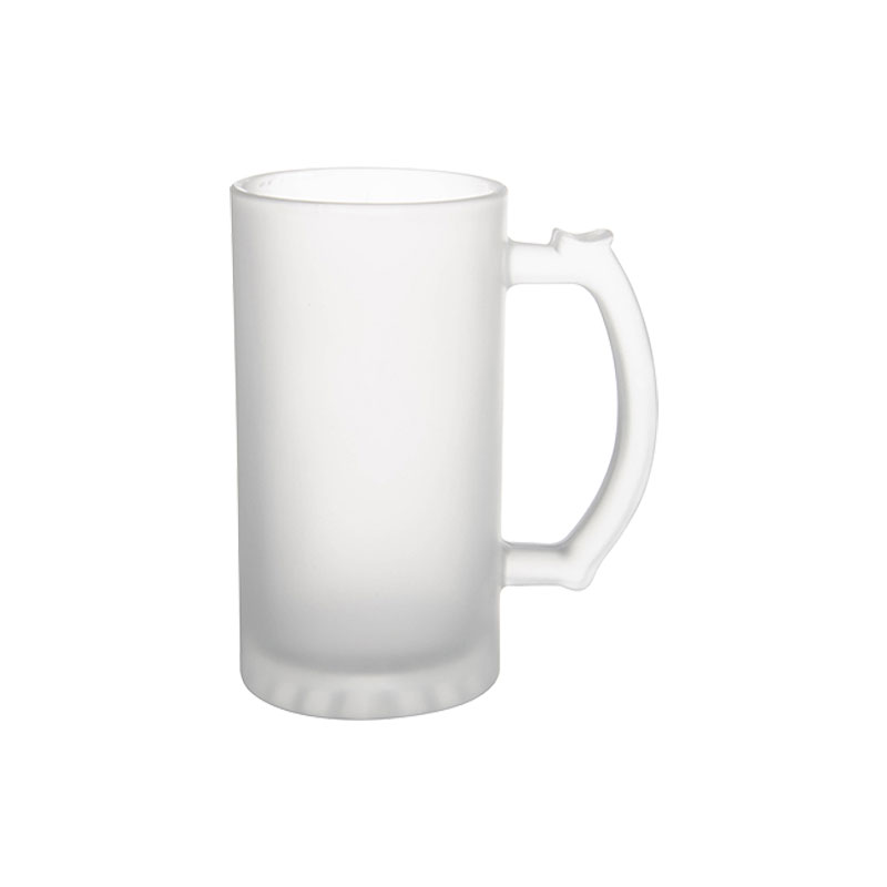 JARRA CERVEZA FROSTED 16ONZ 7.8X16CM SUBLIMACION(3''X6'')  (C-24)