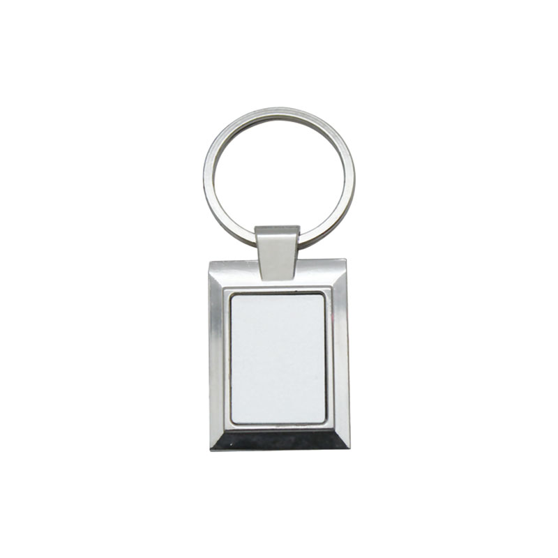Llavero de Metal - Rectangular L - Sublimacion