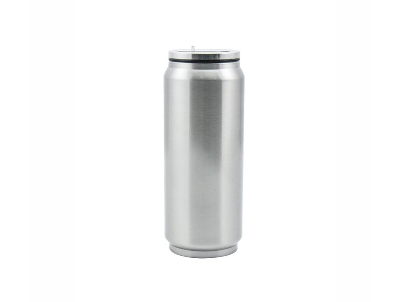 LATA DE COLA SILVER  EN ACERO INOXIDABLE SUBLIMACION 17 ONZ (C-60)