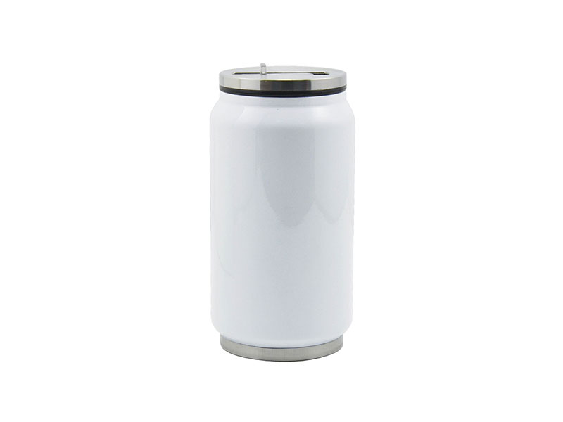 LATA DE COLA WHITE  EN ACERO INOXIDABLE SUBLIMACION 12 ONZ (C-60)