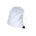 Mochila Blanca de Cordon Blanco para Sublimacion 41.5 x 49.5cm (16''x19'')
