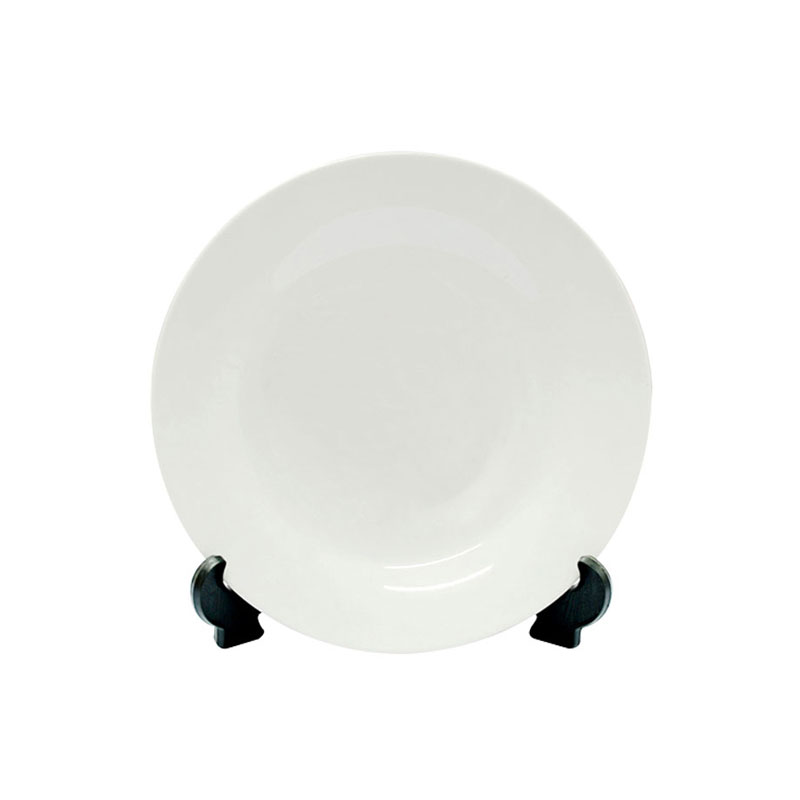 PLATOS BLANCOS 7.5''  DE SUBL.CON BASE (C-36)