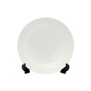 PLATOS BLANCOS 7.5''  DE SUBL.CON BASE (C-36)