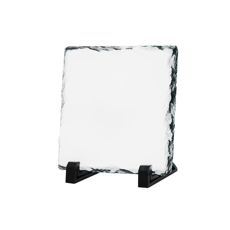 PORTA RETRATO DE PIEDRA CUADRADO MEDIANO 7.87''x 7.87'' (cja 20)