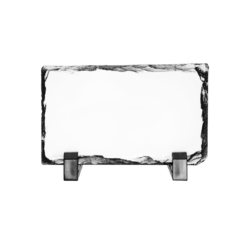PORTA RETRATO DE PIEDRA RECTANGULAR PEQUEÑO  3.95''x5.90'' (cja 40)