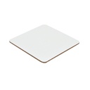 PORTAVASOS DE ALUMINIUN BASE DE CORCHO 9.5CM CUADRADO