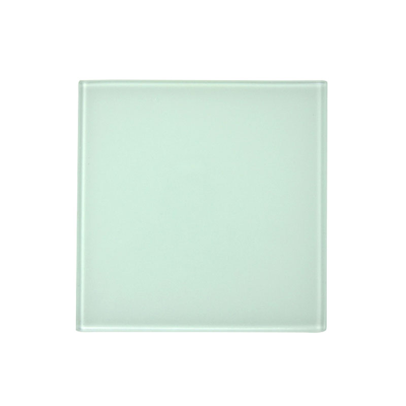 PORTAVASOS DE VIDRIO CUADRADO 10X10CM