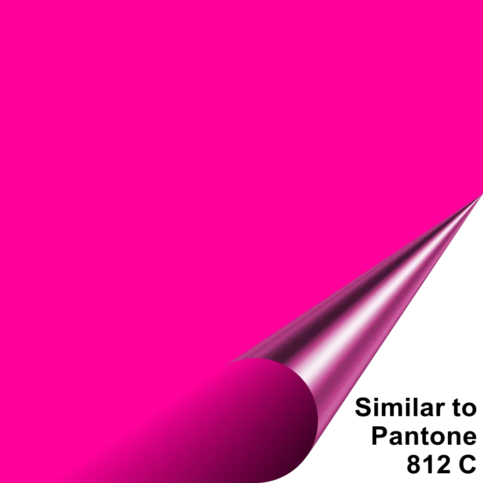 Rollos Vinil Textil PU Neon Pink - 20" x 27yds
