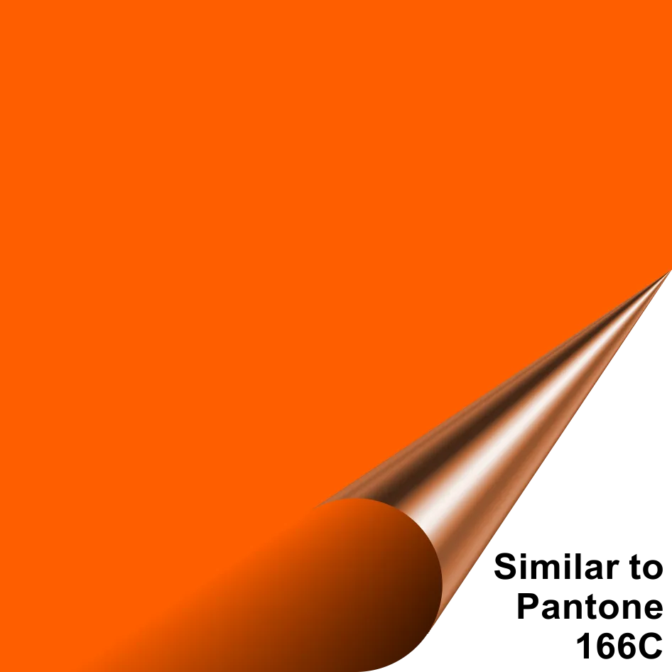 Rollos Vinil Textil PU - Orange 20" x 27yds