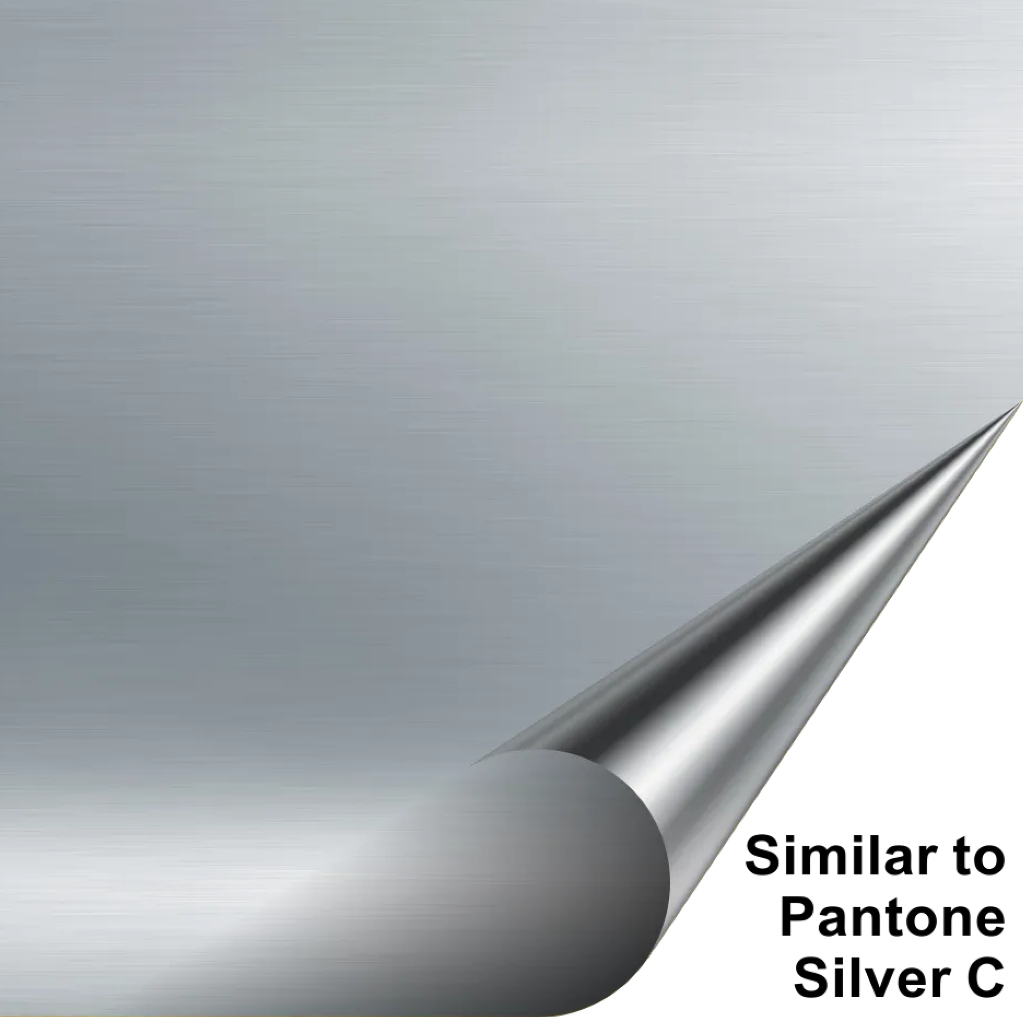 Rollos Vinil Textil PU - Silver 20" x 27yds