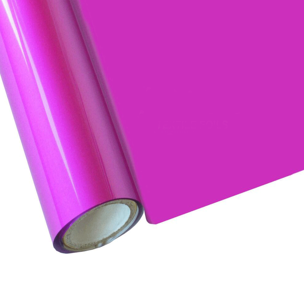 ROLLOS FOIL TEXTIL FUCSIA MATTE 12.5''X50  Pies