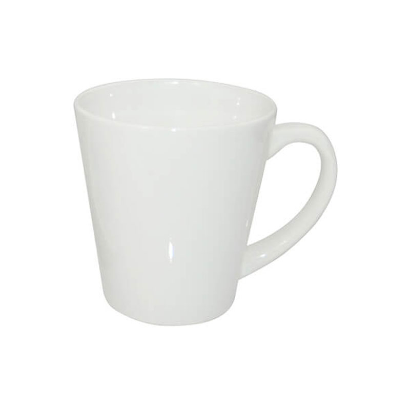 Taza Blanca Latte 12 Onz.(C-36)