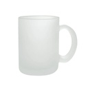 Taza Frosted Transparente 11Onz. Sublimable (C-36)