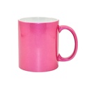 TAZAS BRILLANTE METALIZADA SUBLIMACION FUCSIA 11ONZ  (CJA 48)