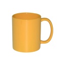 TAZAS FULL COLOR AMARILLO  11ONZAS 8.2X9.5cm (3.22''X3.75'')  (CJA 48)