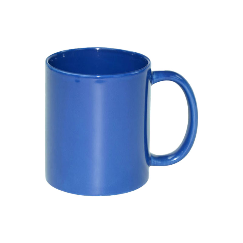 TAZAS FULL COLOR AZUL 11ONZAS 8.2X9.5cm (3.22''X3.75'')  (CJA 48)