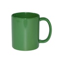 TAZAS FULL COLOR VERDE 11ONZAS 8.2X9.5cm (3.22''X3.75'')  (CJA 48)