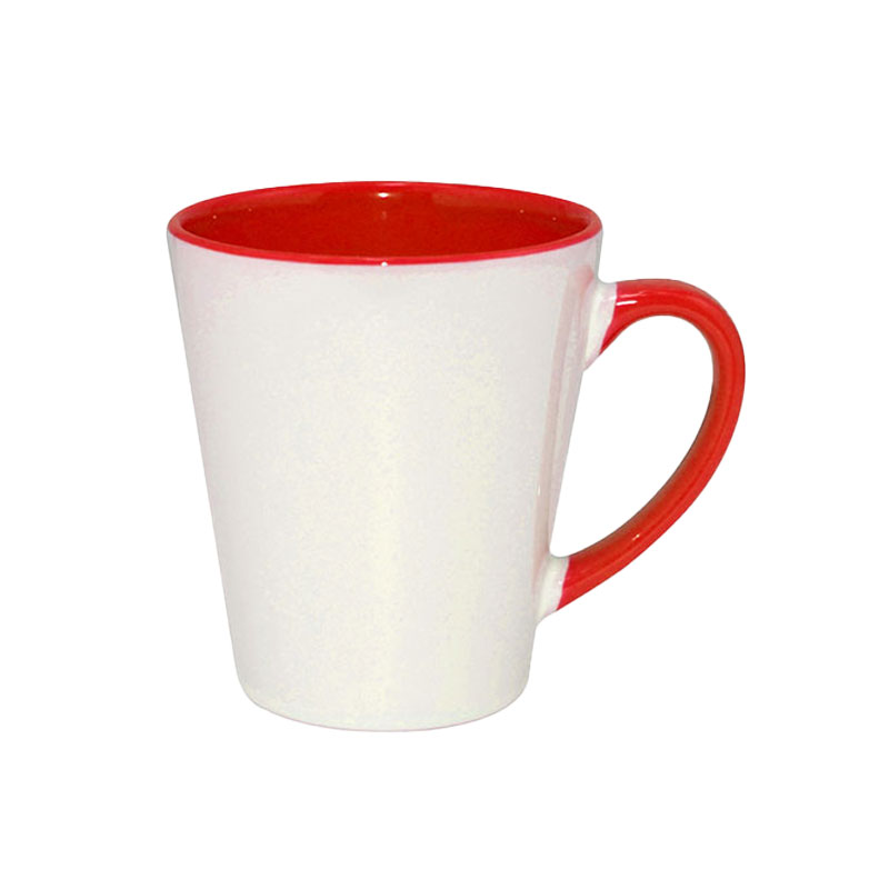 TAZAS LATTE ROJAS 12ONZ, PARA SUBLIMACION (CJA 36)