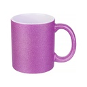 Taza Glitter Rose pink 11onz 330ml Para Sublimacion