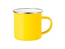 Tazas Esmaltada Color Amarillo 12oz Sublimacion(cja 48)