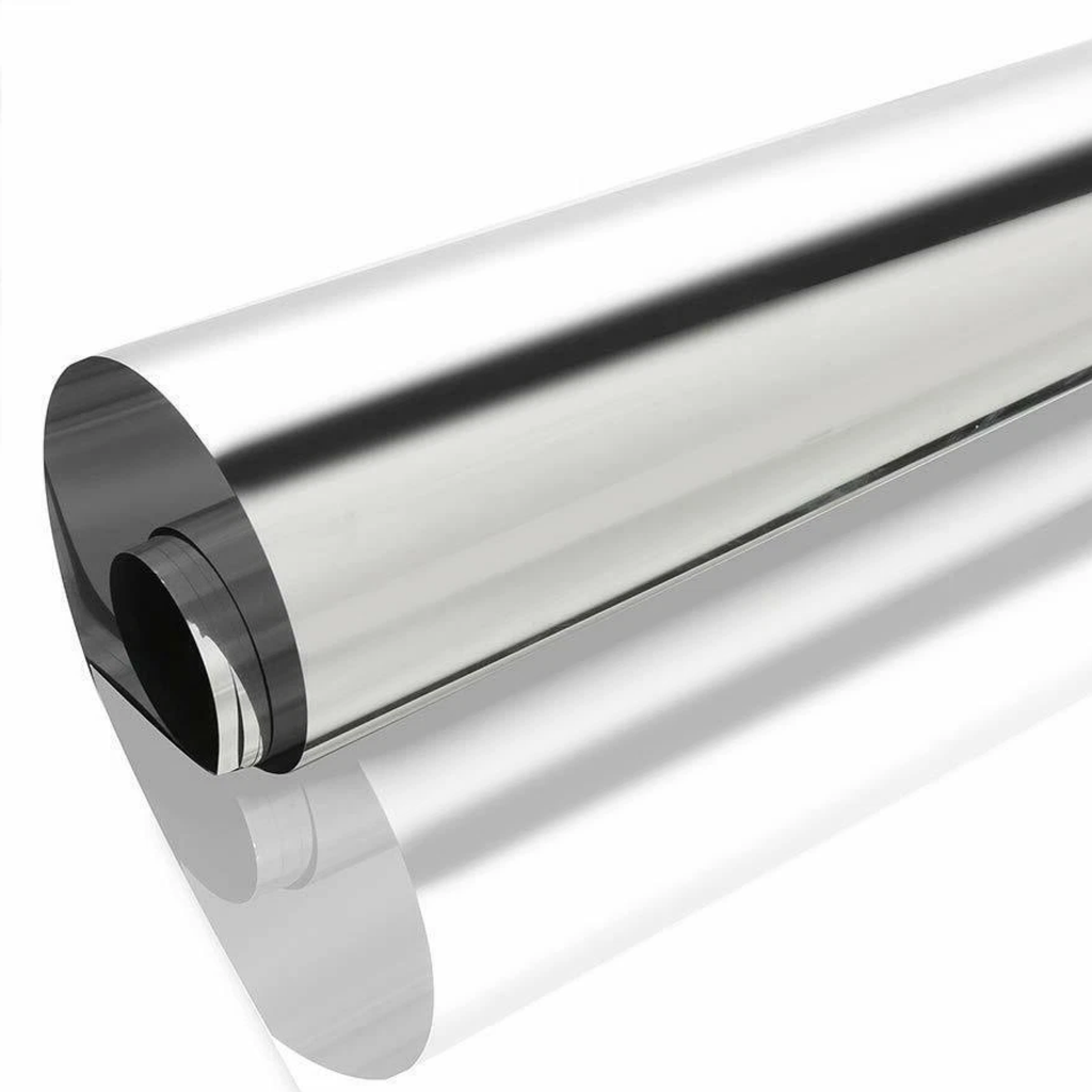 Tintado Plateado Espejo  10% 60''x200' 1.5mil Pies HQ