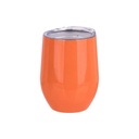 Vaso Naranja Acero Inoxidable Doble Capa 12onz (C-50)
