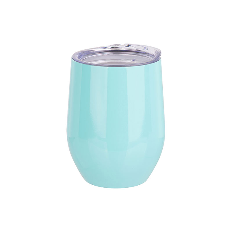 Vaso Verde Aqua Acero Inoxidable Doble Capa 12onz (C-50)