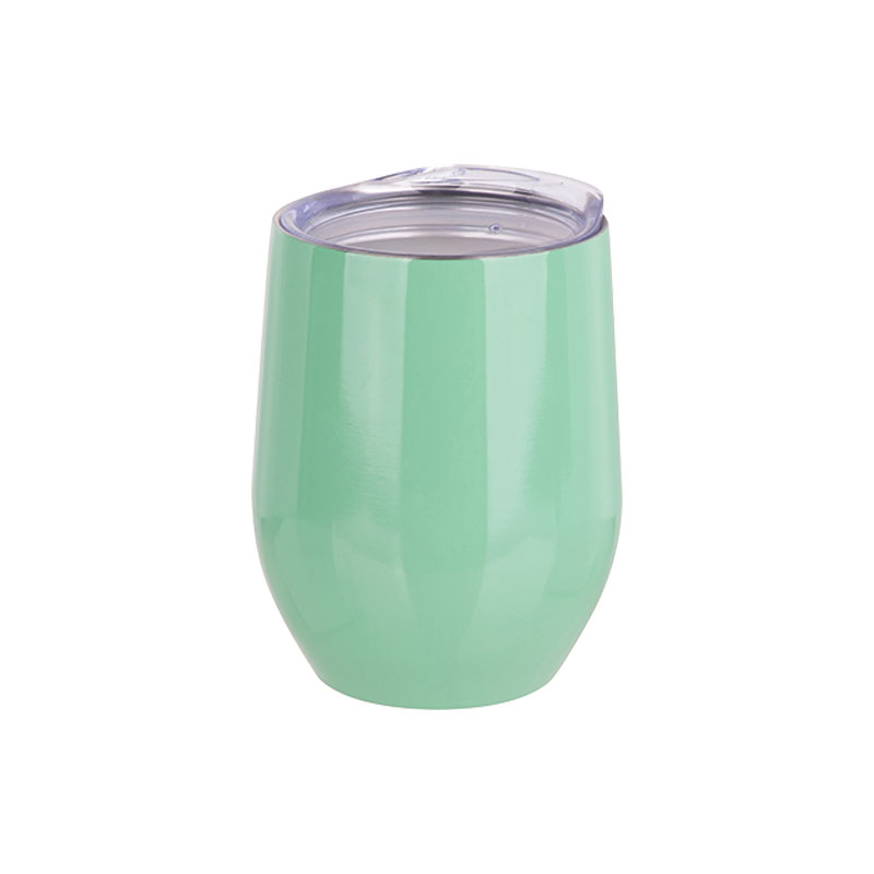 Vaso Verde Claro Acero Inoxidable Doble Capa 12onz (C-50)