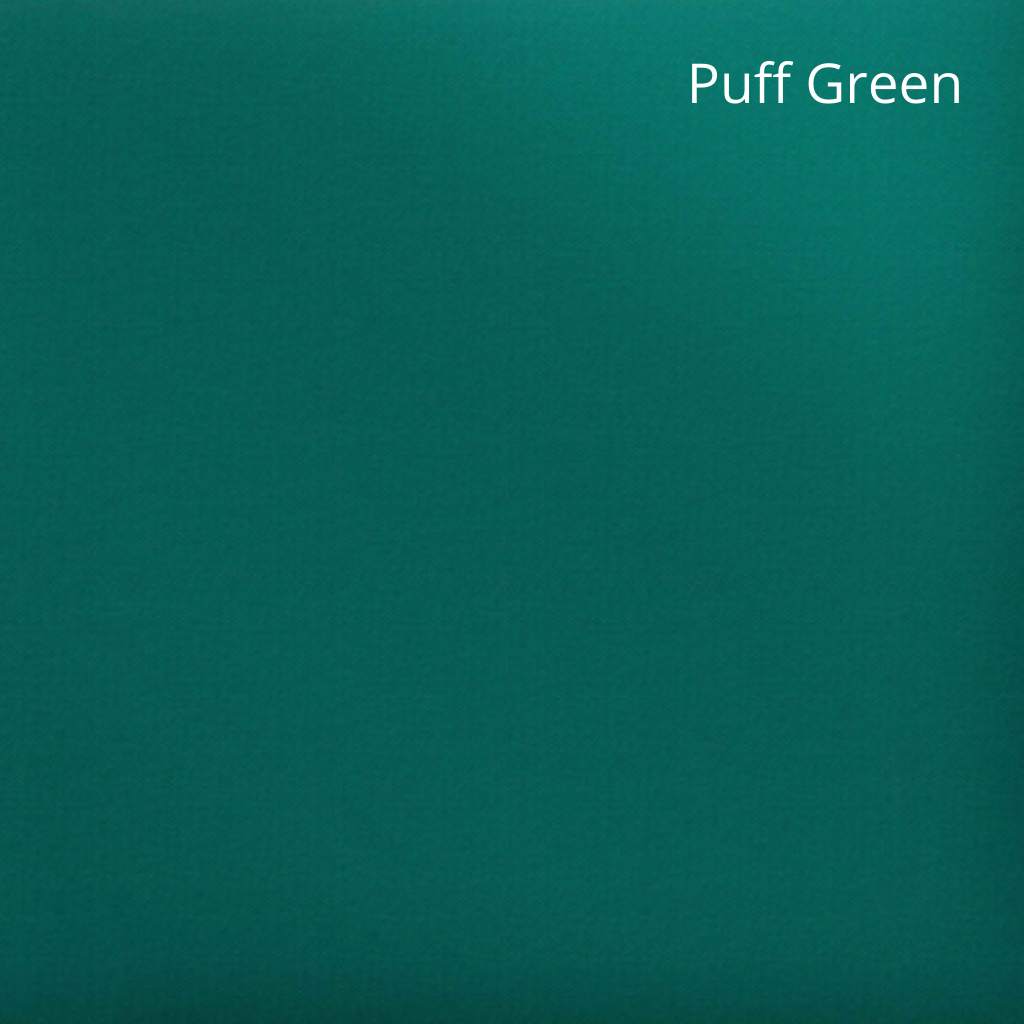 Hojas Textil Siser PUFF Green - 12'' x 12&quot;