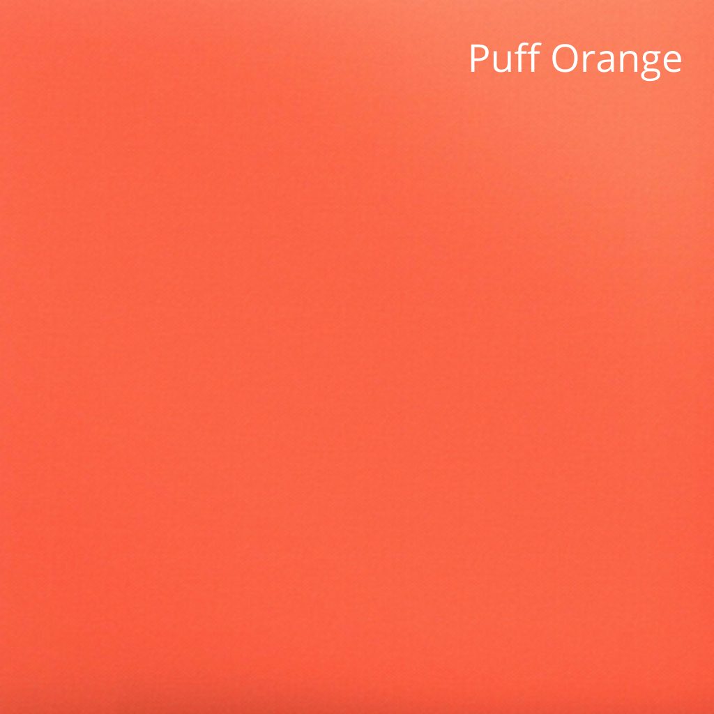 Hojas Textil Siser PUFF Orange - 12'' x 12"