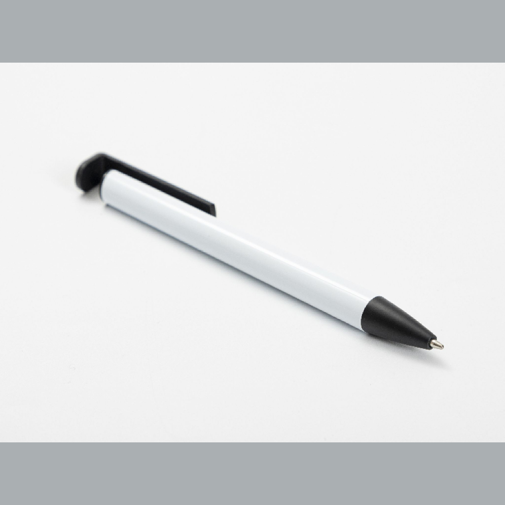 Boligrafos de Tinta Negra para Sublimacion con Termoencogible - Blanco