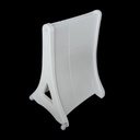 Display Plástico Exhibidor Doble Cara - Blanco 60cm x 90cm