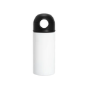 Termos Blanco con Tapa Negra y Sorbete - 12oz/360mL (C-25)