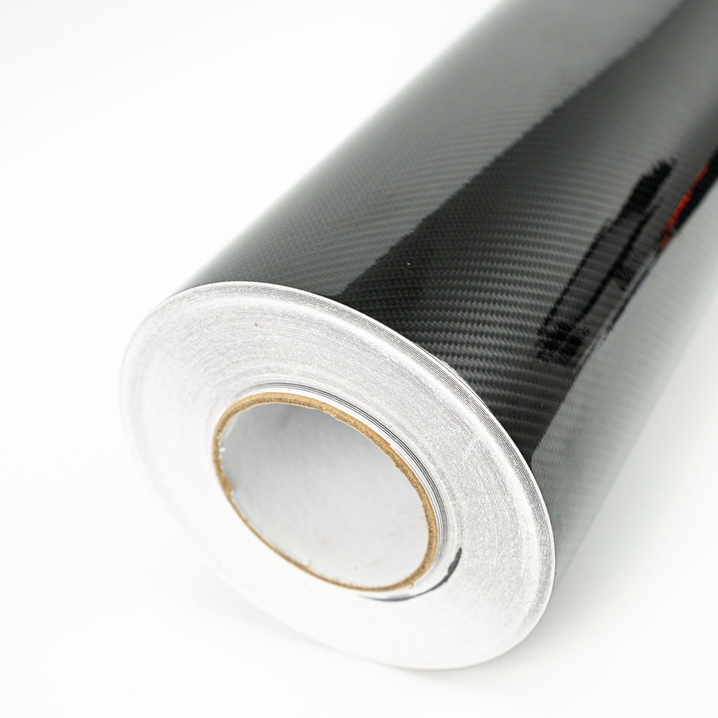 Rollos Adhesivo Fibras de Carbon Glossy 6D - 24" x 54yds