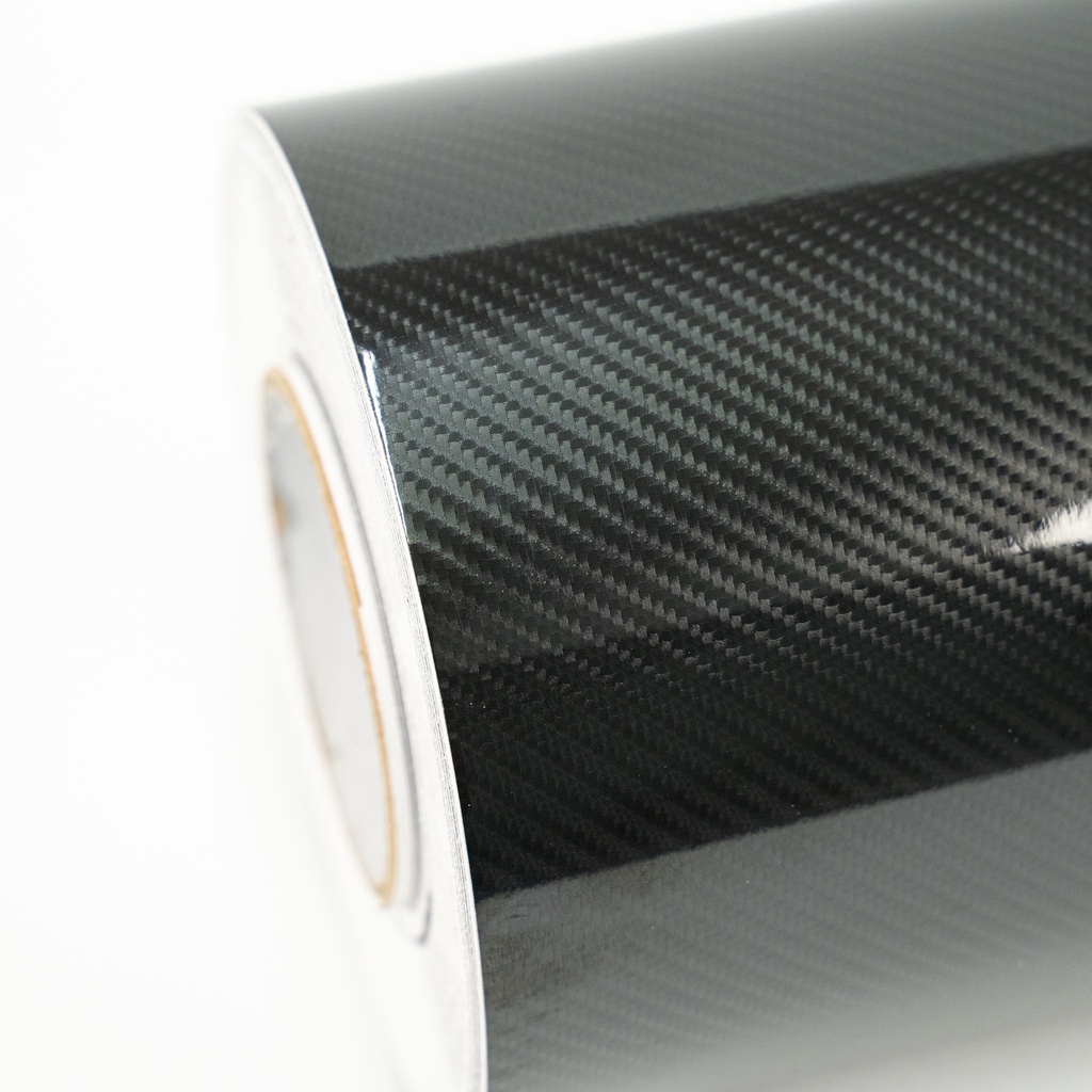 Yardas Adhesivo Fibras de Carbon Glossy 6D - 48"